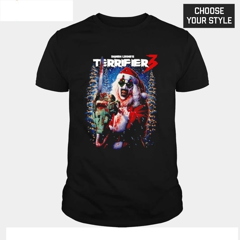 Damien Leone_s Terrifier 3 Christmas Shirt